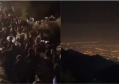 上万人国庆夜爬泰山现场一眼望不到头 游客拍下人山人海画面